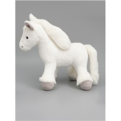 Мягкая игрушка «Лошадка» белая, 40 см