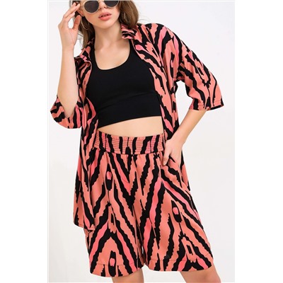 Костюм с шортами 1252 штапель НАТАЛИ, 885693