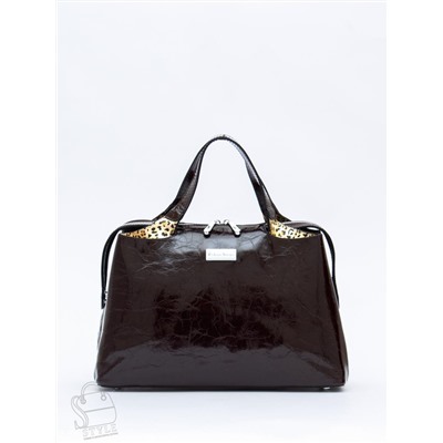 Сумка женская кожаная 9613-1S coffee Velina Fabbaino-Safenta