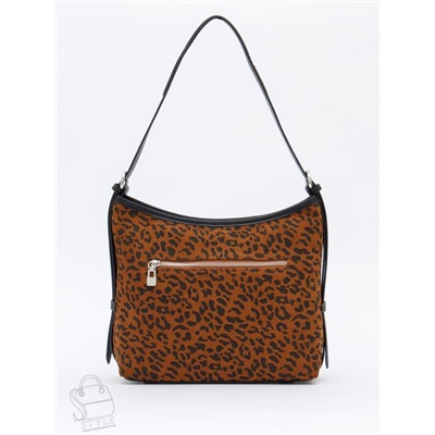 Сумка женская кожаная 8551VGF leopard Viteli Grassi в Новосибирске