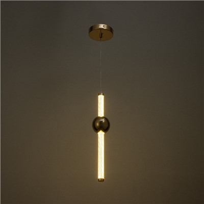 Светильник BayerLux «Минея» LED 18 Вт золото 9×9×50-150 см