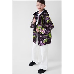 Куртка текстильная с полиуретановым покрытием для девочек (ветровка) PLAYTODAY, 1240307