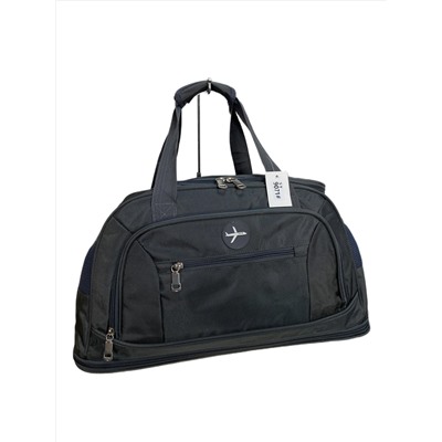 Дорожная сумка из текстиля, цвет темно серый