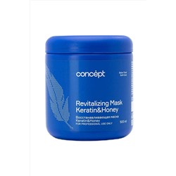 Concept Маска для волос восстанавливающая / Revitalizind Mask Keratin & Honey Soft Care, 500 мл KRISTALLER, 1110162