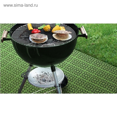 Универсальное покрытие для садовых дорожек ERFOLG H&G, 33×33 см, набор, 9 шт., зелёное