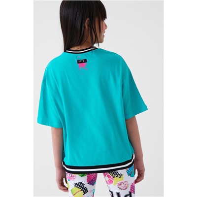 Джемпер трикотажный для девочек (футболка) PLAYTODAY, 1240338