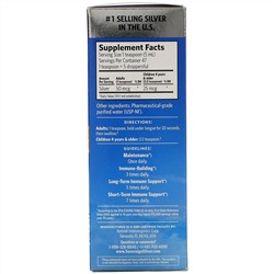 Sovereign Silver, Bio-Active Silver Hydrosol с дозатором-пипеткой, ежедневная и иммунная поддержка, 10 част./млн, 236 мл (8 жидк. унций)