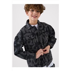 Куртка текстильная джинсовая для мальчиков PLAYTODAY, 1240615