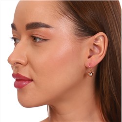 Серьги коллекция "Дубай" шарики  покрытие позолота, 27605, арт. 314.503