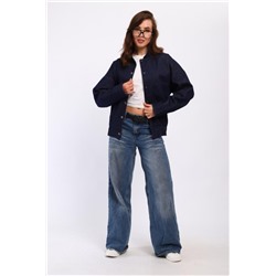 Женский бомбер 31953 (Синий)