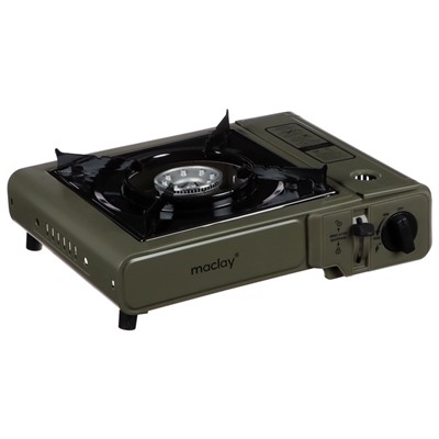 Плита газовая портативная maclay, для кемпинга, без переходника