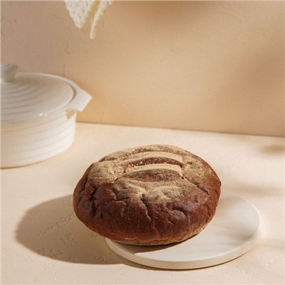 Пекарский камень SL Home «Вомеро», d=20.6 см, толщина 1.5 см, бежевый