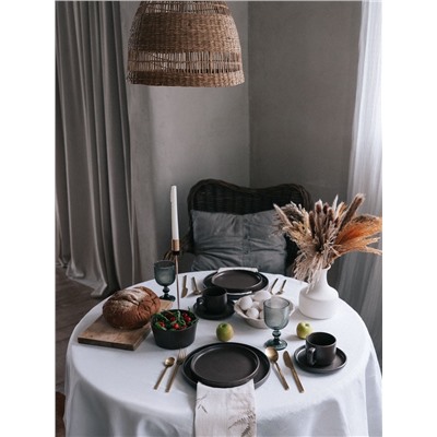 Набор салатников Доляна «Гранит», 4 шт., 800 мл, 14.5×7 см, керамика, коричневый