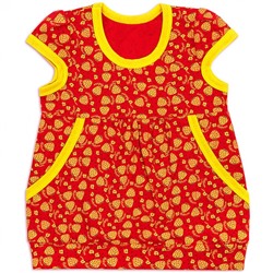 Туника для девочки Клубничка