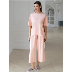 Футболка оверсайз с принтом из премиального 100% хлопка