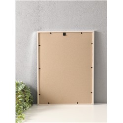 Фоторамка для фото 30×40 см, с паспарту 21×30 см, Lumo, серебро