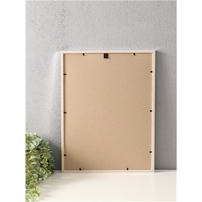 Фоторамка для фото 30×40 см, с паспарту 21×30 см, Lumo, серебро