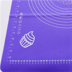 80337-45-65 Коврик для раскатки теста 45х65 силикон (х100)