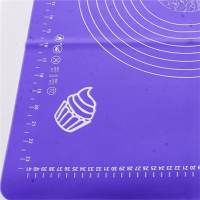 80337-45-65 Коврик для раскатки теста 45х65 силикон (х100)