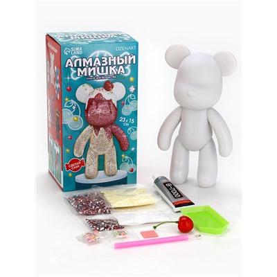 УЦЕНКА Алмазная мозаика на фигурке «Алмазный мишка»