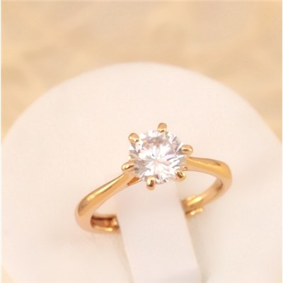 Кольцо позолота  Н01-13373 размер 17-18