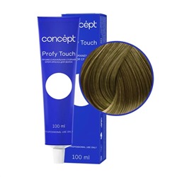 Concept Profy Touch 7.1 Профессиональный крем-краситель для волос, пепельный светло-русый, 100 мл 19002