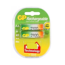 Аккумулятор GP R6 2100mA bp2