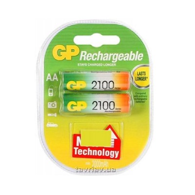 Аккумулятор GP R6 2100mA bp2