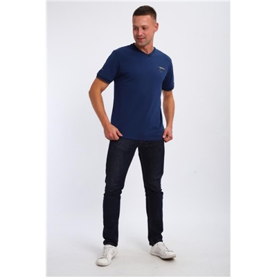 Футболка мужская 059 (Индиго)