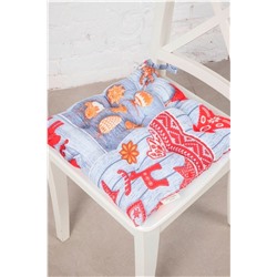 Подушка для мебели из рогожки 40*40см НАТАЛИ, 1064313