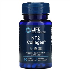 Life Extension, NT2 Collagen, 60 маленьких капсул
