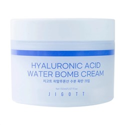 Jigott Крем для лица увлажняющий с гиалуроновой кислотой / Hyaluronic Acid Water Bomb Cream, 150 мл 23136