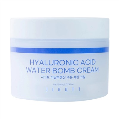 Jigott Крем для лица увлажняющий с гиалуроновой кислотой / Hyaluronic Acid Water Bomb Cream, 150 мл 23136