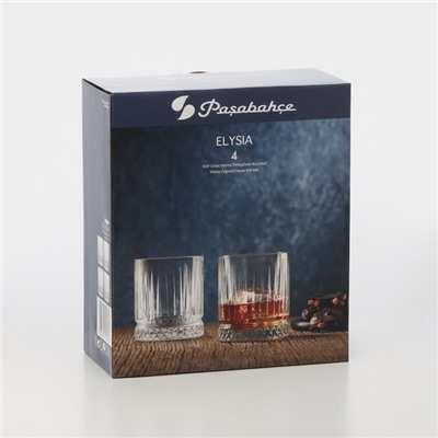 УЦЕНКА Набор стаканов 355 мл «Элизия», 4 шт.