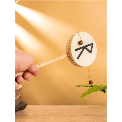 Сувенирный музыкальный инструмент Клон Тонг «Райдо», 30 см, МИКС