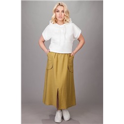 Юбка женская  168/03/Горчичный