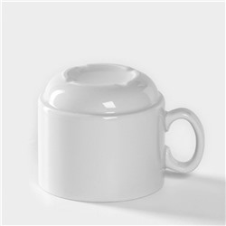 Чашка кофейная Добрушский завод «Бельё», 100 мл, фарфор, белая