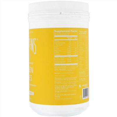 Vital Proteins, пептиды коллагена, ваниль и кокос, 305 г (10,8 унции)