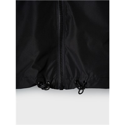 Куртка текстильная с полиуретановым покрытием для девочек (ветровка)