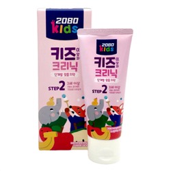 KeraSys Зубная паста для детей со вкусом клубники / Kids 2 Step Strawberry Scented Kongsooni Toothpaste (3-5 лет), 80 г
