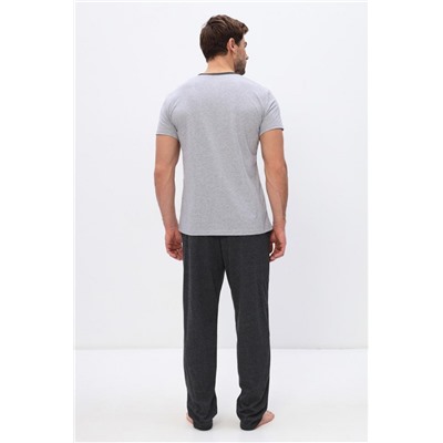 Костюм мужской Ральф короткий рукав (Серый)