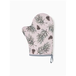 Набор кухонный «Этель» Christmas tree, варежка-прихватка 20×28 см, прихватка 19×19 см