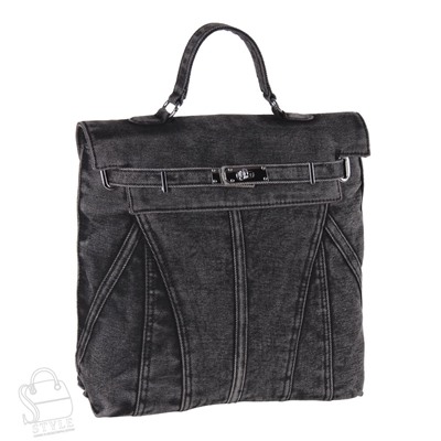 Рюкзак женский текстильный 9232VG black Vitelli Grassi