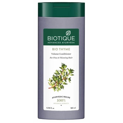 Biotique Thyme Volume Conditioer / Биотик кондиционер Для Объема Волос С Тимьяном 180 мл