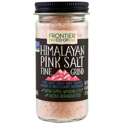 Frontier Natural Products, Гималайская розовая соль, мелкого помола, 127 г (4.48 oz)