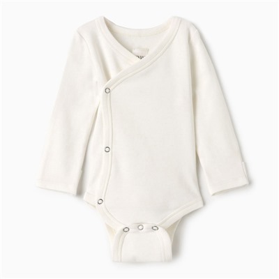 Боди детское MINAKU, рост 80-86 см, цвет экрю