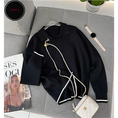 Свитер-поло