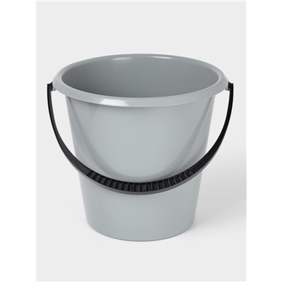 Ведро хозяйственное, 15 л, пластик, МИКС