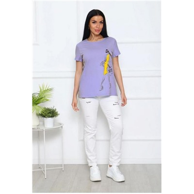 Футболка женская 20517 (Лиловый)