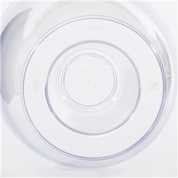 Кашпо для орхидей IDEA, 2 л, пластик, прозрачное